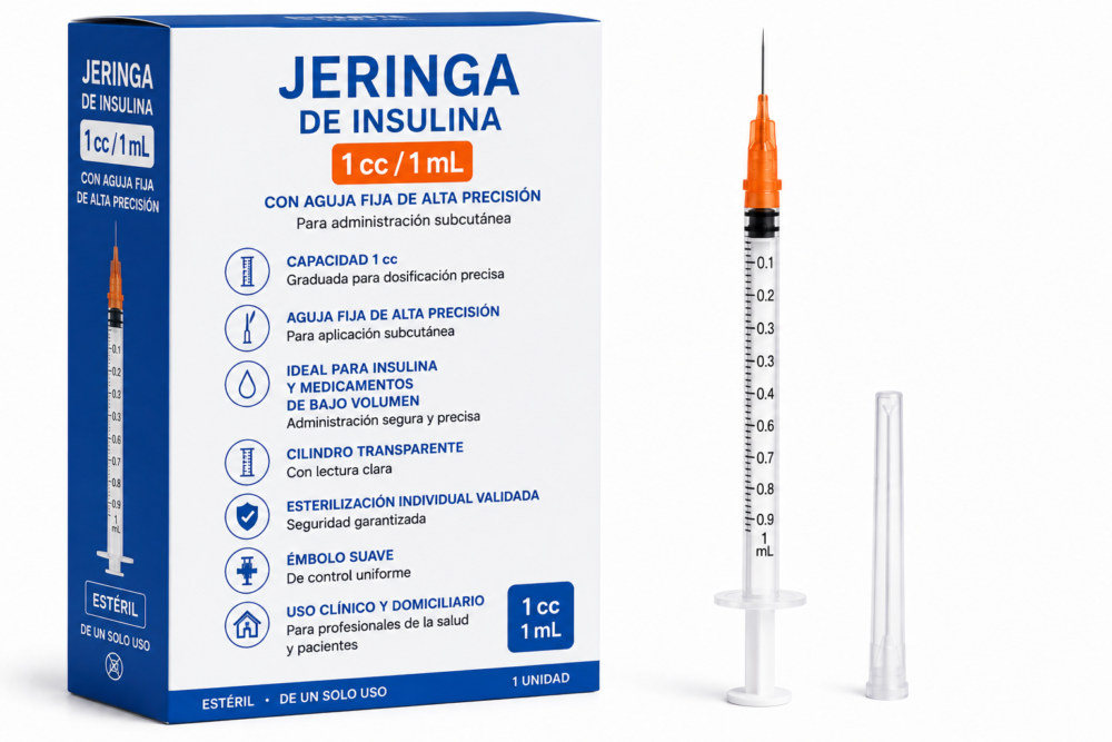 JERINGA DE INSULINA 1 CC