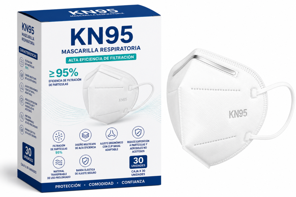 MASCARILLA MAT. PARTICULADO KN95 CX30