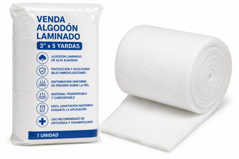 VENDA ALGODÓN LAMINADO 3" X 5 YARDAS