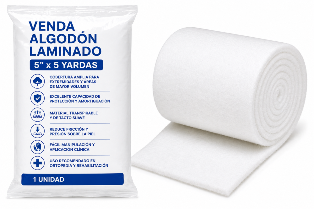 VENDA ALGODÓN LAMINADO 5" X 5 YARDAS