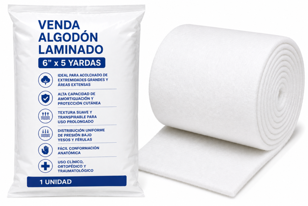VENDA ALGODÓN LAMINADO 6" X 5 YARDAS
