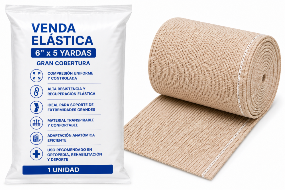 VENDA ELÁSTICA 6" X 5 YARD