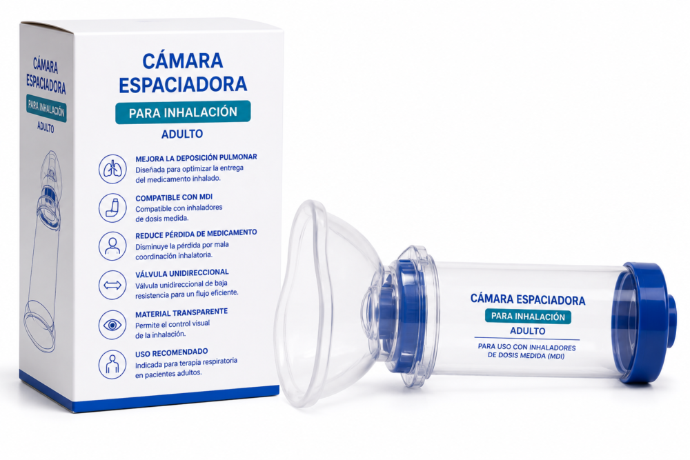 INHALOCÁMARA ADULTO