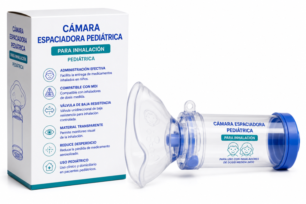 INHALOCÁMARA PEDIÁTRICA