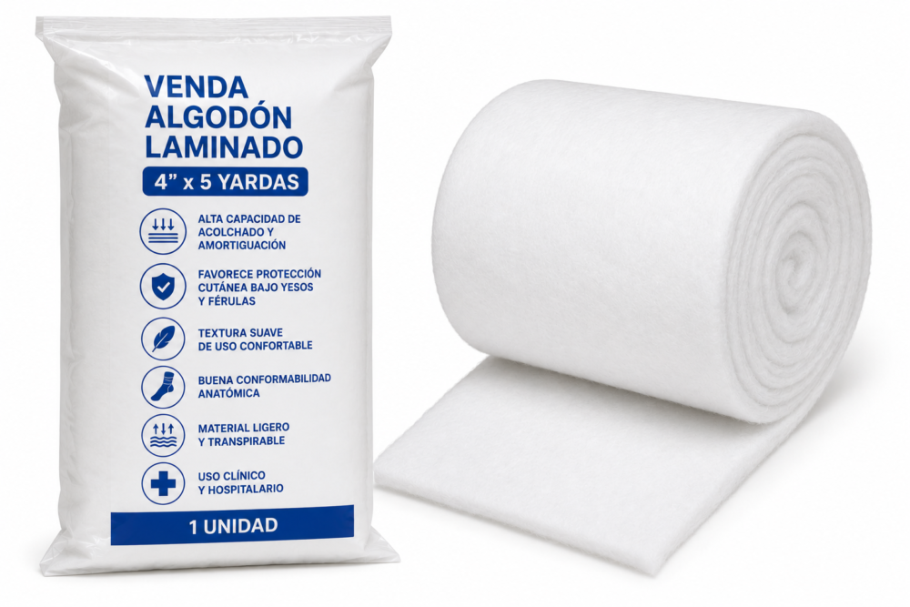 VENDA ALGODÓN LAMINADO 4" X 5 YARDAS